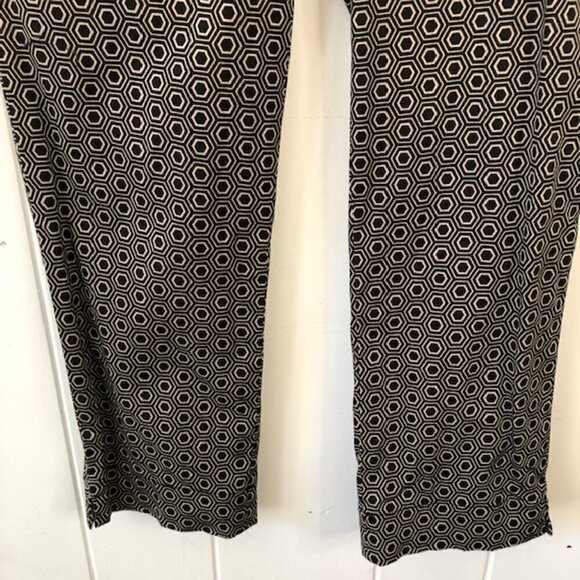 Laundry Womens Pants Cropped Geometric Print Size 8 - Picture 7 of 9